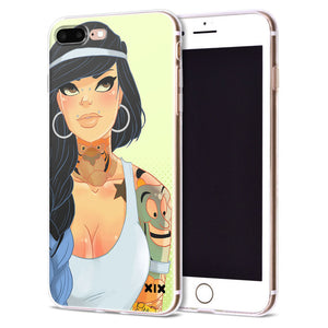 Tattoo Princess Iphone Case
