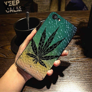 Case Abstractionism Art High Weed Coque Shell Print