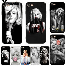 Load image into Gallery viewer, Marilyn Monroe Lovely Soft Silicon iPhone Case