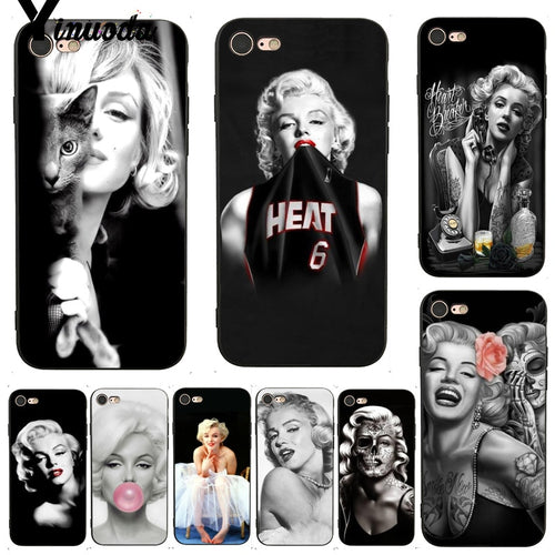 Marilyn Monroe Lovely Soft Silicon iPhone Case