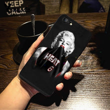 Load image into Gallery viewer, Marilyn Monroe Lovely Soft Silicon iPhone Case