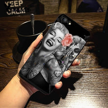 Load image into Gallery viewer, Marilyn Monroe Lovely Soft Silicon iPhone Case