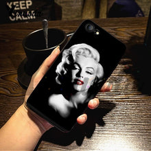 Load image into Gallery viewer, Marilyn Monroe Lovely Soft Silicon iPhone Case
