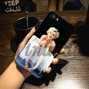 Marilyn Monroe Lovely Soft Silicon iPhone Case