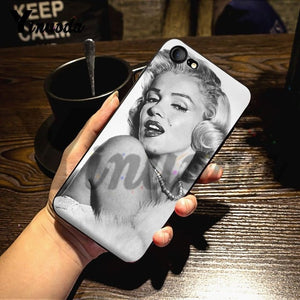 Marilyn Monroe Lovely Soft Silicon iPhone Case
