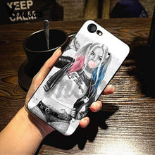 Load image into Gallery viewer, Suicide Squad Joker Wink Painted Phone Case