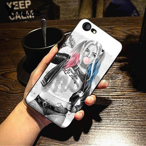 Suicide Squad Joker Wink Painted Phone Case