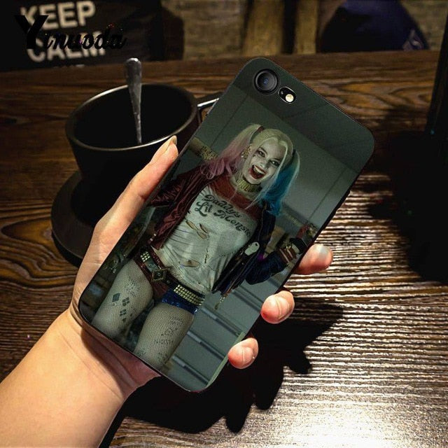 Suicide Squad Joker Wink Painted Phone Case lovemyphone