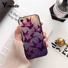 Load image into Gallery viewer, coloful butterfly Luxury High-end Protector Phone Case